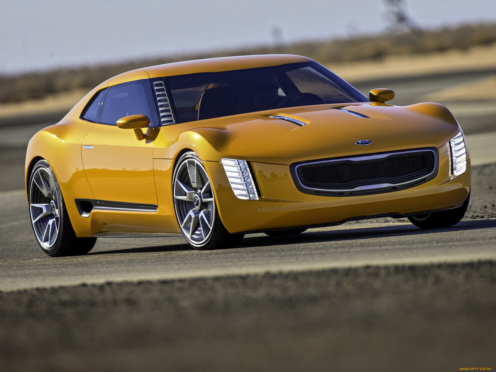 , kia, gt4, stinger, 2014, 